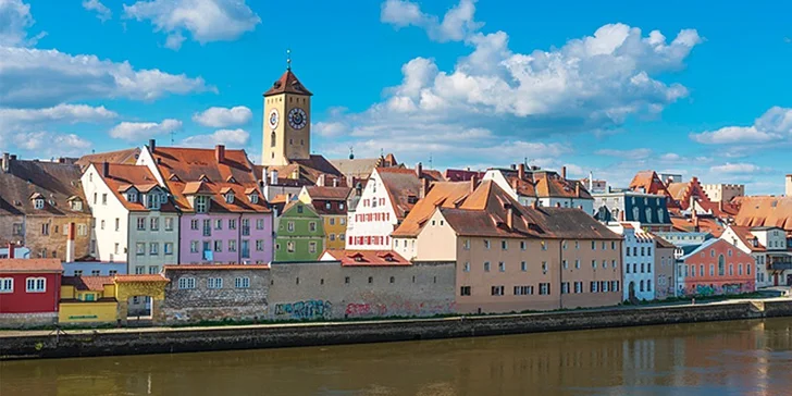 Regensburg - poznejte bavorskou perlu na Dunaji pohodlně přímým vlakem z Prahy
