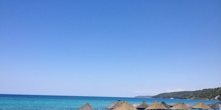 10 dní na řeckém poloostrově Chalkidiki. Dítě do 12 let zdarma!