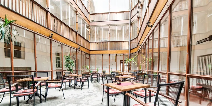 3chodové degustační menu pro dva v restauraci U Tří Lvů