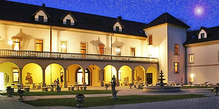 Přepychový all-inclusive pobyt na zámku Kamenný Dvůr