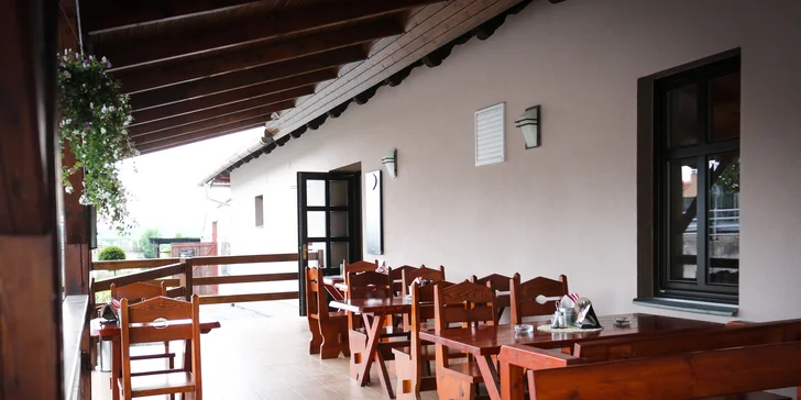 2 steaky z vepřové panenky s bramborem a božské mascarpone