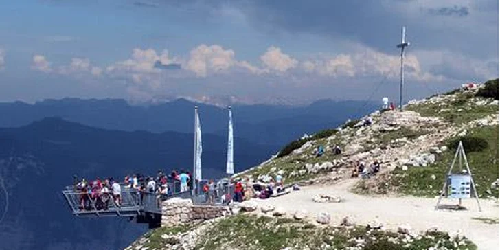 Dachstein - vyhlídka "Pět prstů" a Mamutí jeskyně