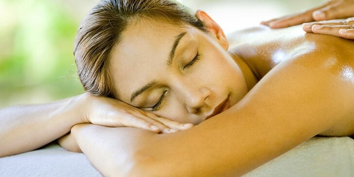 Relaxační masáže pro unavené tělo pro 1 nebo 2 osoby