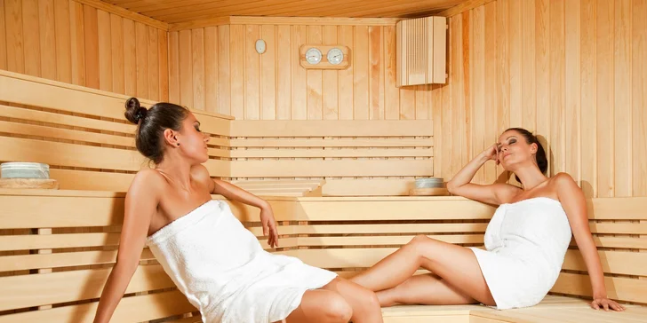 Nechybí tu ani finská a parní sauna.
