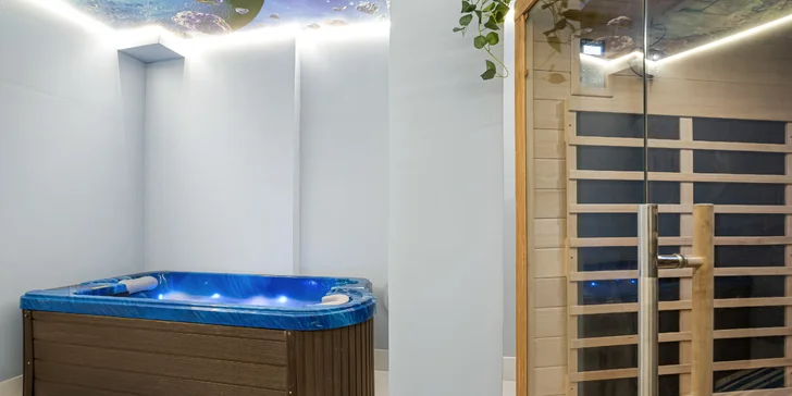 Proto pro vás nachystali 60minutový odpočinek v privátní relaxační zóně. 
