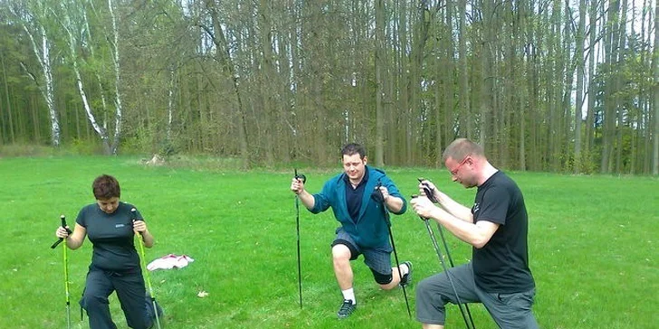 4hodinový kurz Nordic Walking – naučte se správně chodit