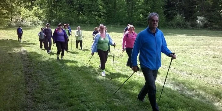 4hodinový kurz Nordic Walking – naučte se správně chodit