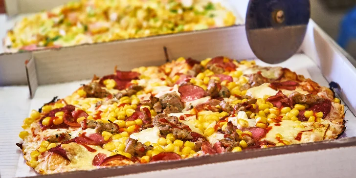 Nebo byste raději 2 pizzy o průměru 32 cm?