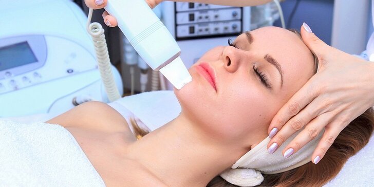 Kompletní kosmetické ošetření včetně čištění ultrazvukem