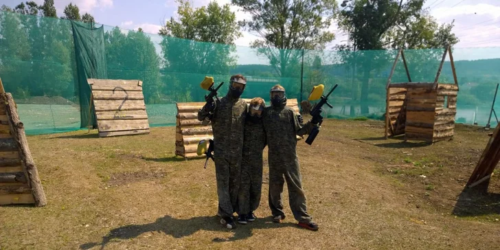 Paintball-Prague: Neomezený vstup, vybavení a nápoj