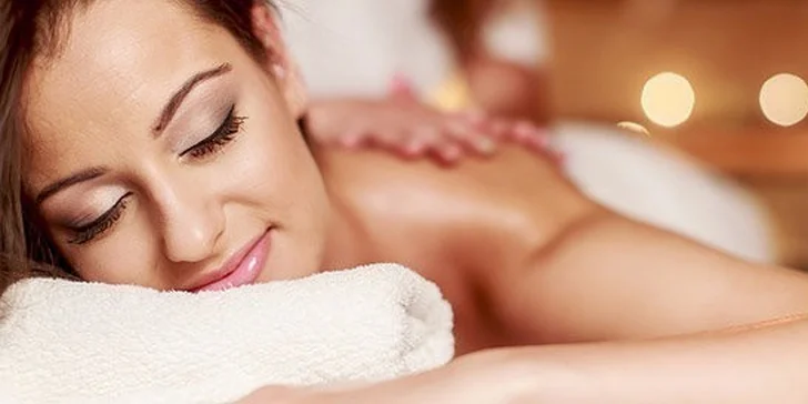 Relaxační aroma masáž v beauty studiu Oliva