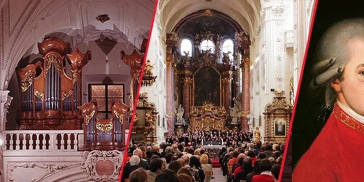 Nejslavnější díla W. A. Mozarta v kostele u Karlova Mostu