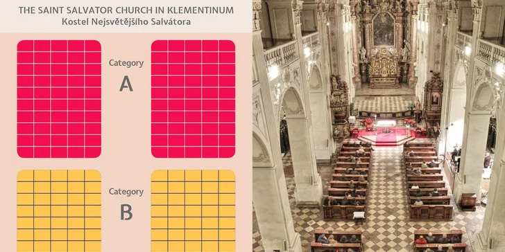Nejslavnější díla W. A. Mozarta v kostele u Karlova Mostu