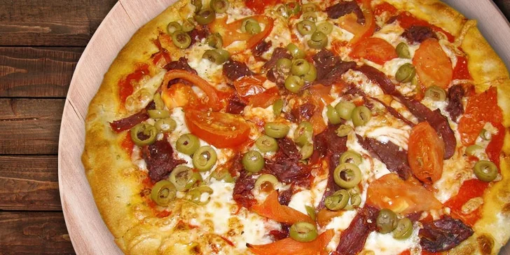 Pizza dle vlastní chuti – výběr z 5 nejoblíbenějších druhů
