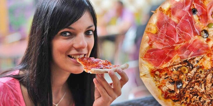 2x pizza dle vlastního výběru v pizzerii Toscana