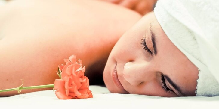 100 minut relaxace - výběr z 5 druhů masáží v salonu Jasmine