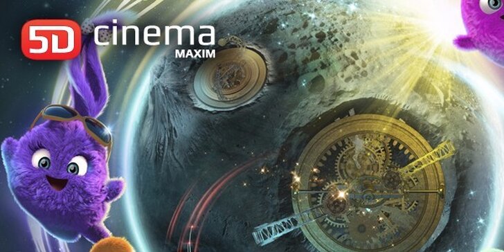 Mimořádná akce: vstupenka do 5D Cinema Maxim na zážitek mnoha dimenzí