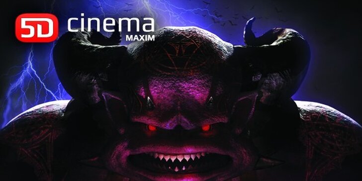 Mimořádná akce: vstupenka do 5D Cinema Maxim na zážitek mnoha dimenzí