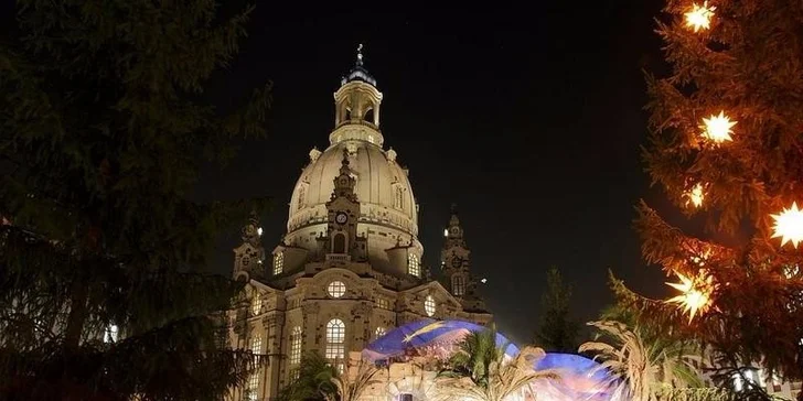 Nákupy i romantika v adventních Drážďanech