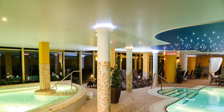 Wellness v hotelu můžete využívat neomezeně.