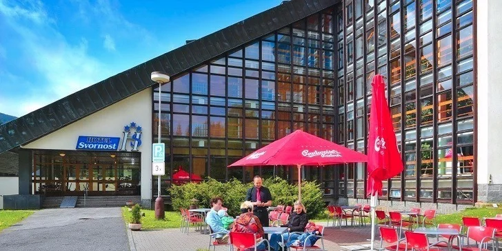 Podzimní i zimní Harrachov s wellness a polopenzí pro dva