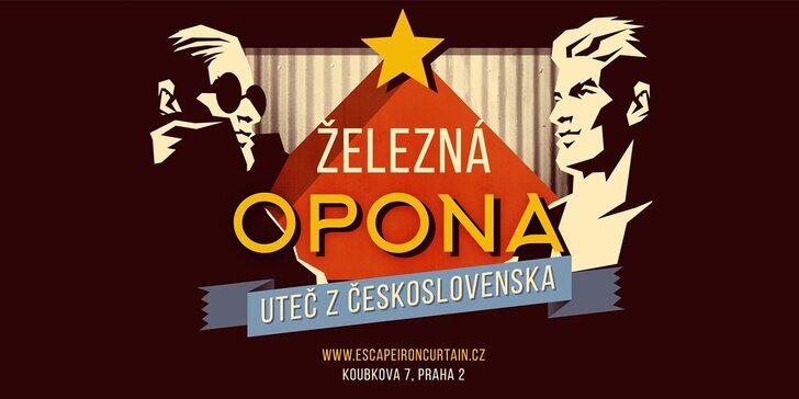 Železná opona – úniková hra v Praze s rundou piv