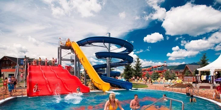 Wellness & Aquapark pobyt v Bešeňové s 50% slevou do GINO PARADISE