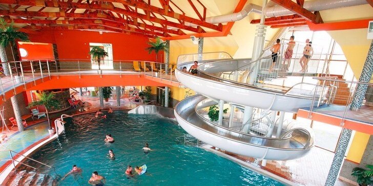 Wellness & Aquapark pobyt v Bešeňové s 50% slevou do GINO PARADISE