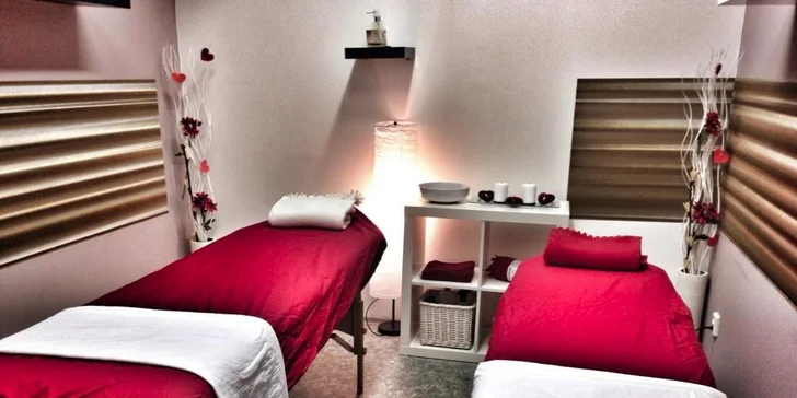 Relaxační, klasická nebo bali masáž pro 2 osoby