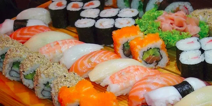 Chutné a čerstvé sushi sety v restauraci Tokyo