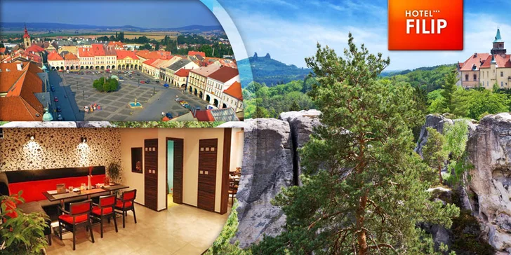 Relax v Českém ráji s polopenzí, saunou a vínem
