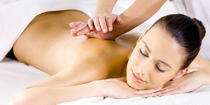 90 minut relaxace při masáži - na výběr 3 varianty