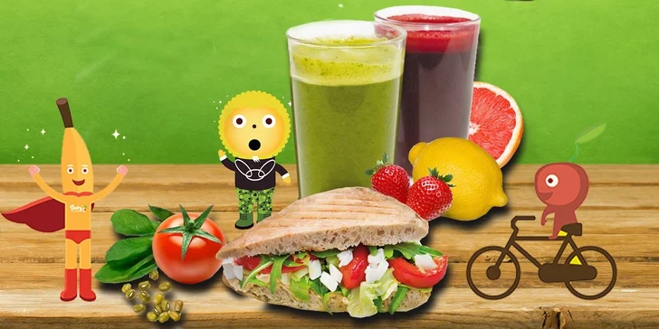 Fresh juice 500 ml s ciabattou či bez v Be Fresh