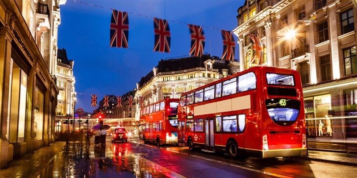 4denní zájezd za památkami i nákupy v adventním Londýně