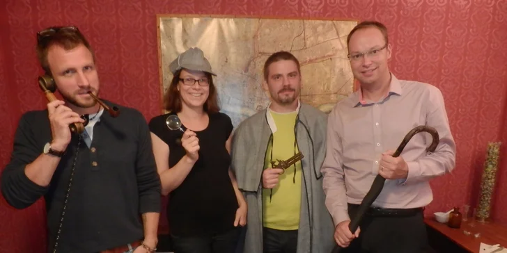 Otestujte své detektivní nadání v únikové hře Sherlockova kancelář