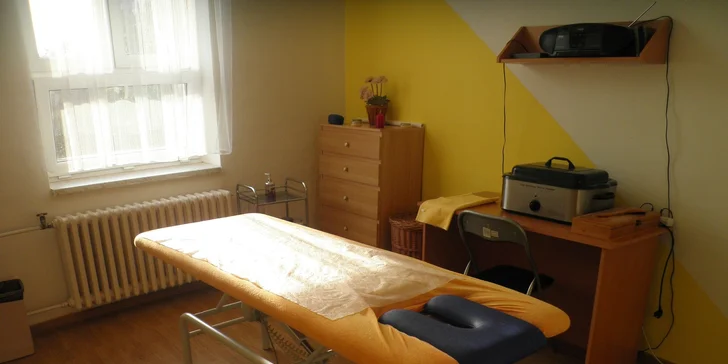 60minutová relaxační masáž od nevidomých masérů