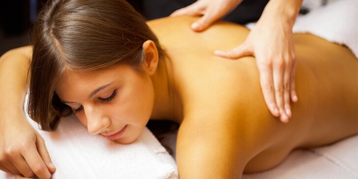 Vyberte si 50minutovou masáž pro zdraví i odpočinek