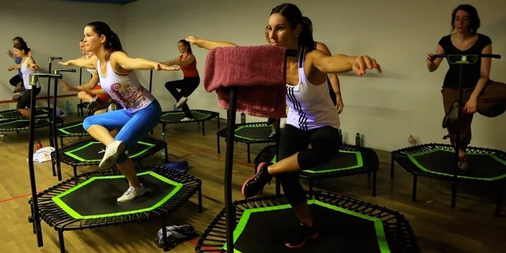 Lekce atraktivního fitness cvičení Jumping®