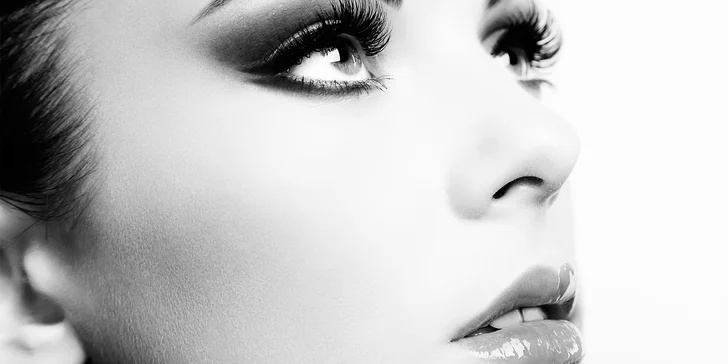 Prodloužení řas ve Studiu IW - omračující glamour pohled