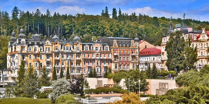 3denní pohoda v Mariánských Lázních se snídaní či polopenzí
