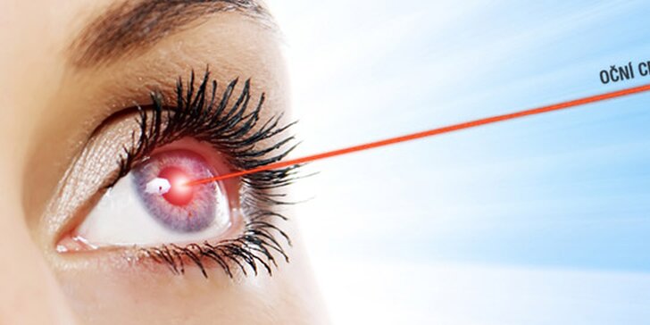 Laserová oční operace – odstranění dioptrií metodou femto-LASIK