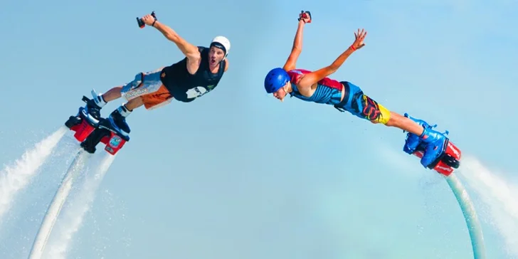 Flyboard - adrenalinová vodní jízda na Vltavě