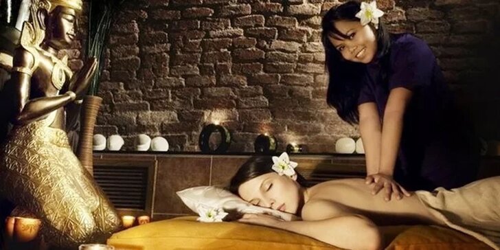 Luxusní Thajská masáž v centru Prahy - výběr ze 6 masáží