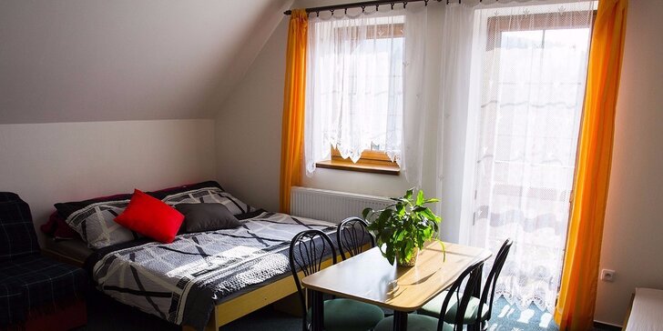Pobyt v apartmánech v Krkonoších pro dva či celou rodinu na 3 či 8 dní