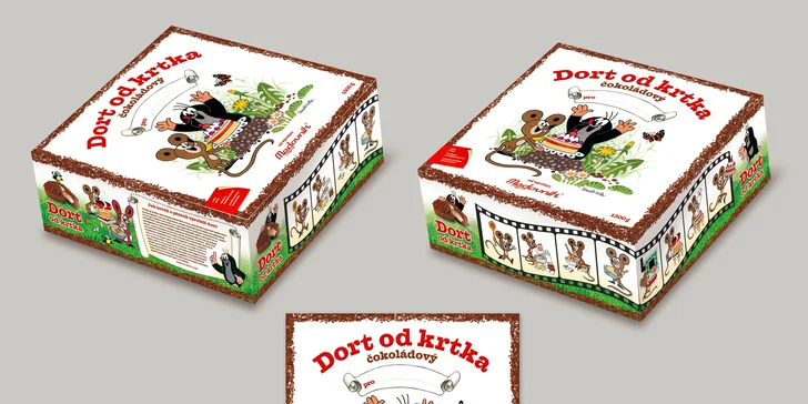 Limitovaná edice Dortu od Krtka + porce Medovníku original