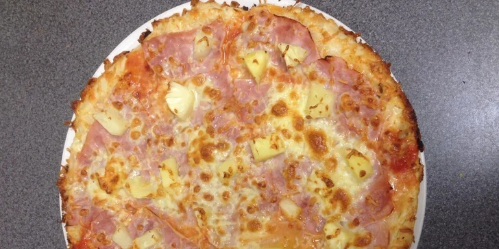 Dvě lahodné pizzy dle výběru