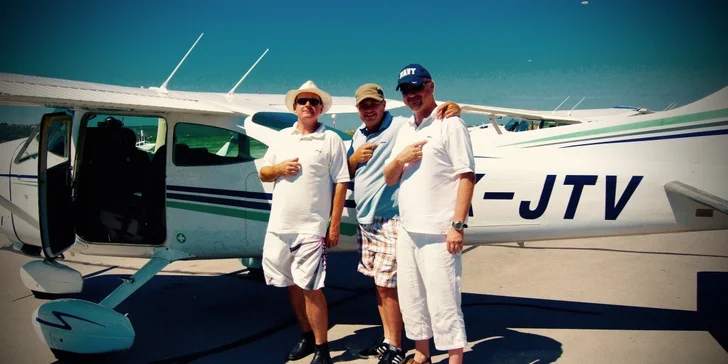 Pilotujte letoun Cessna 172 a vezměte s sebou až dva pasažéry