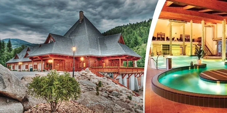 Dovolená v kouzelné přírodě s možností wellness pro dva