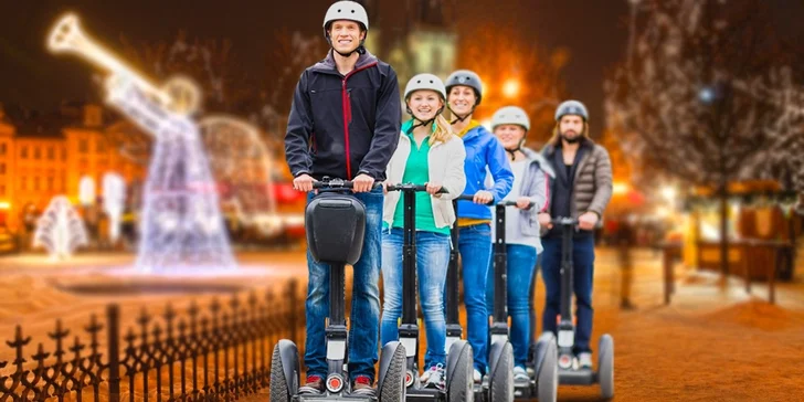 Prahou suchou nohou – projížďky na segwayi