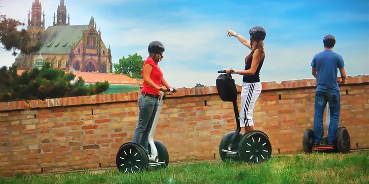 Zážitková hodinová jízda na Segway pro 2 osoby